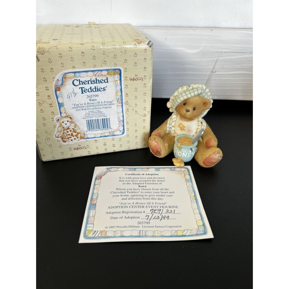Cherished Teddies Kara "You're A Honey Of A Friend" #265799
